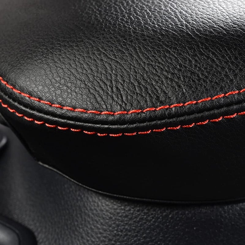 INTGET for Toyota RAV4 Accessories 2025 2024 2023 2022 2021 2020 2019 and 2021-2024 RAV-4 Prime Center Console Cover Leather Armrest Middle Console Lid Cover Arm Rest Covering Car(Red) - Image 5